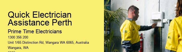 Fast Response Electricians Perth