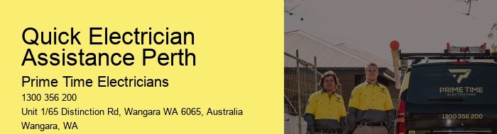 Perth’s Reliable Electrician for Emergencies
