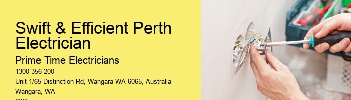 Perth’s 24-Hour Emergency Electrician Service