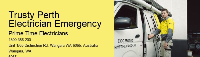 Perth’s Go-To Emergency Electrician
