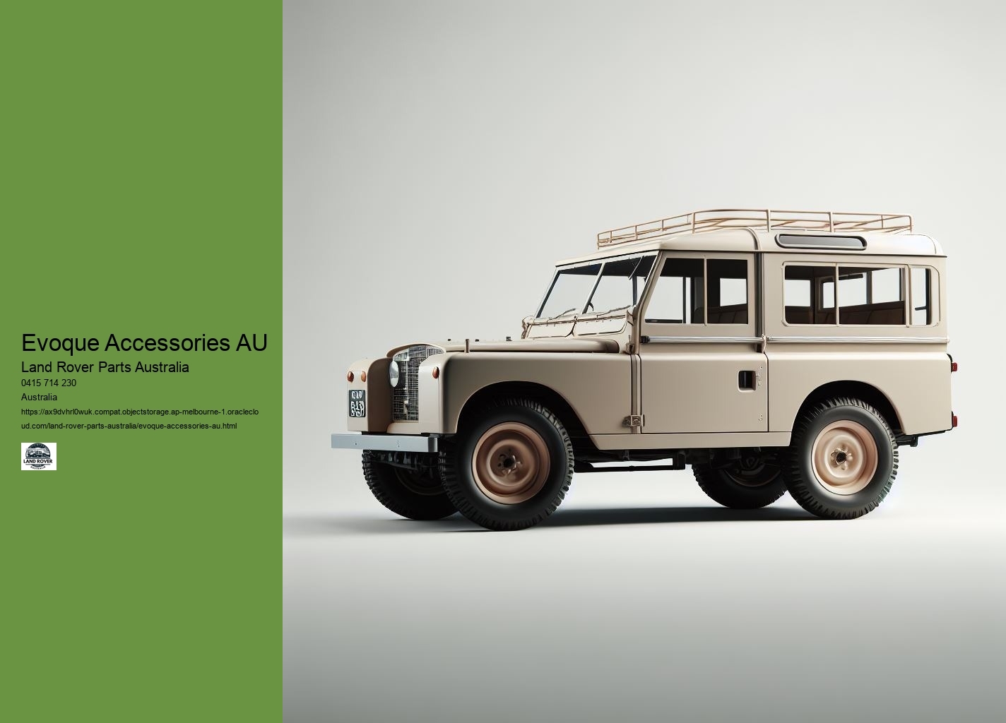 Land Rover: Aussie Outfitters