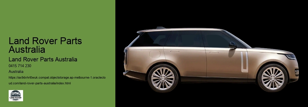 Explore the Latest Range of Land Rover Parts Online