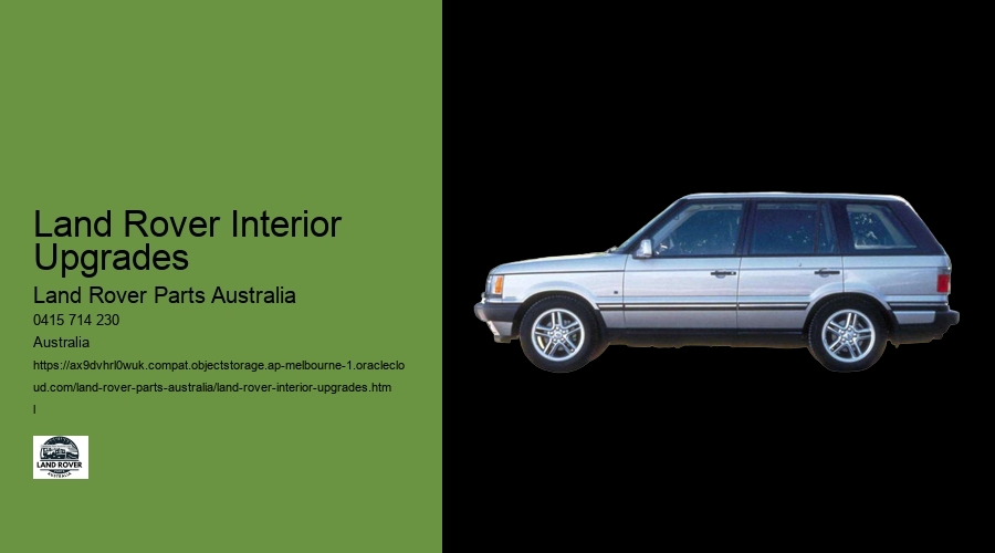 Upgrading Your Land Rover? Check Out These Parts