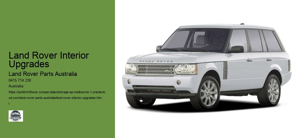 Land Rover Parts Catalogue