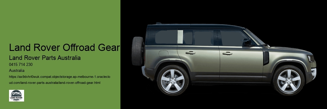Land Rover Parts: Aussie Adventures