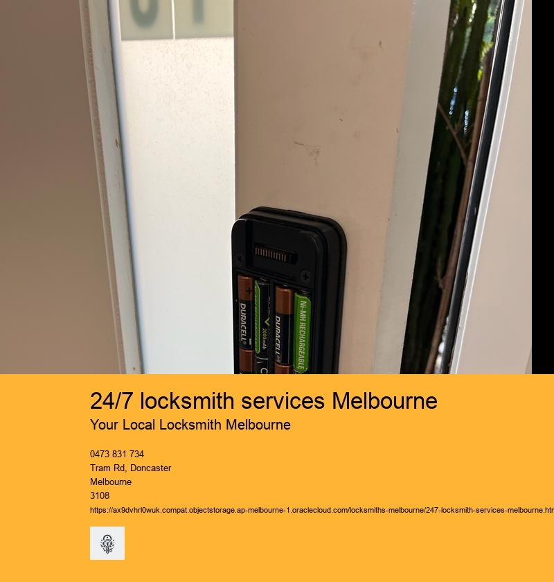 24/7 locksmith services Melbourne