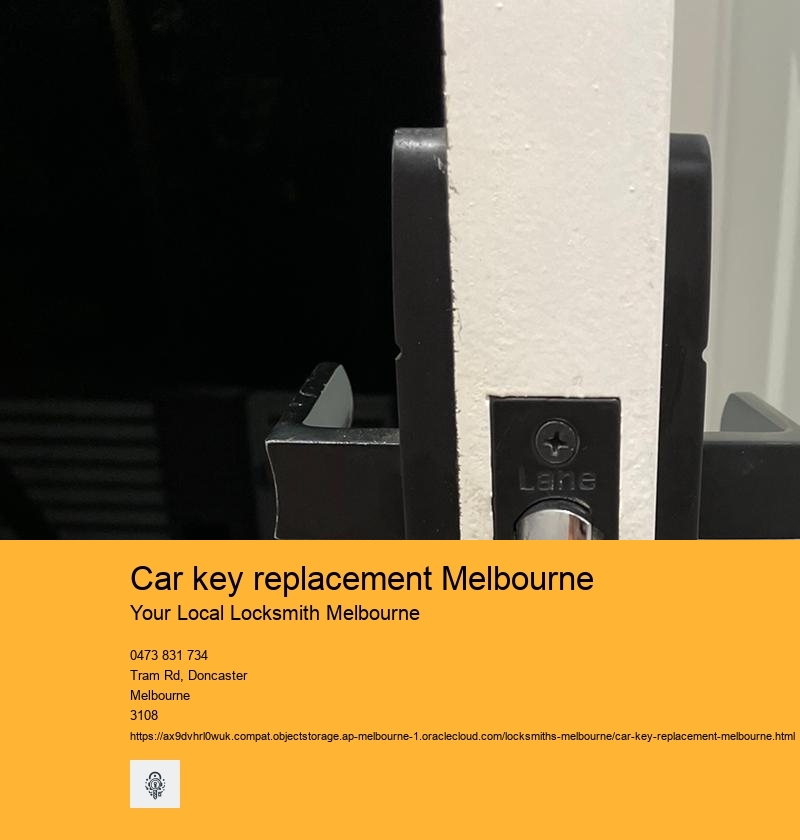 Car key replacement Melbourne