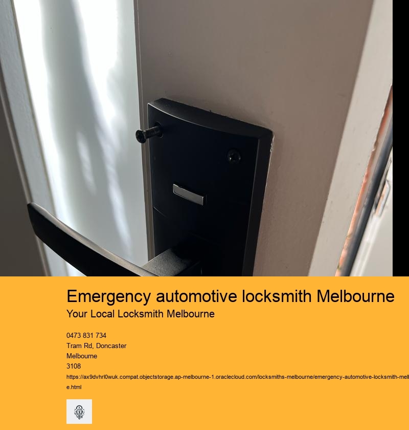 Emergency automotive locksmith Melbourne