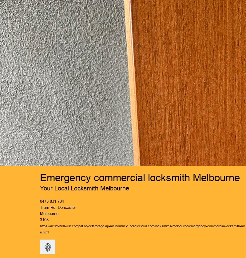 Emergency commercial locksmith Melbourne