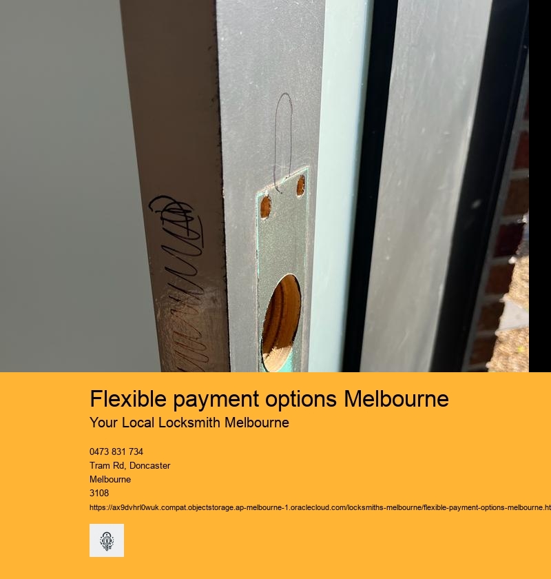 Flexible payment options Melbourne