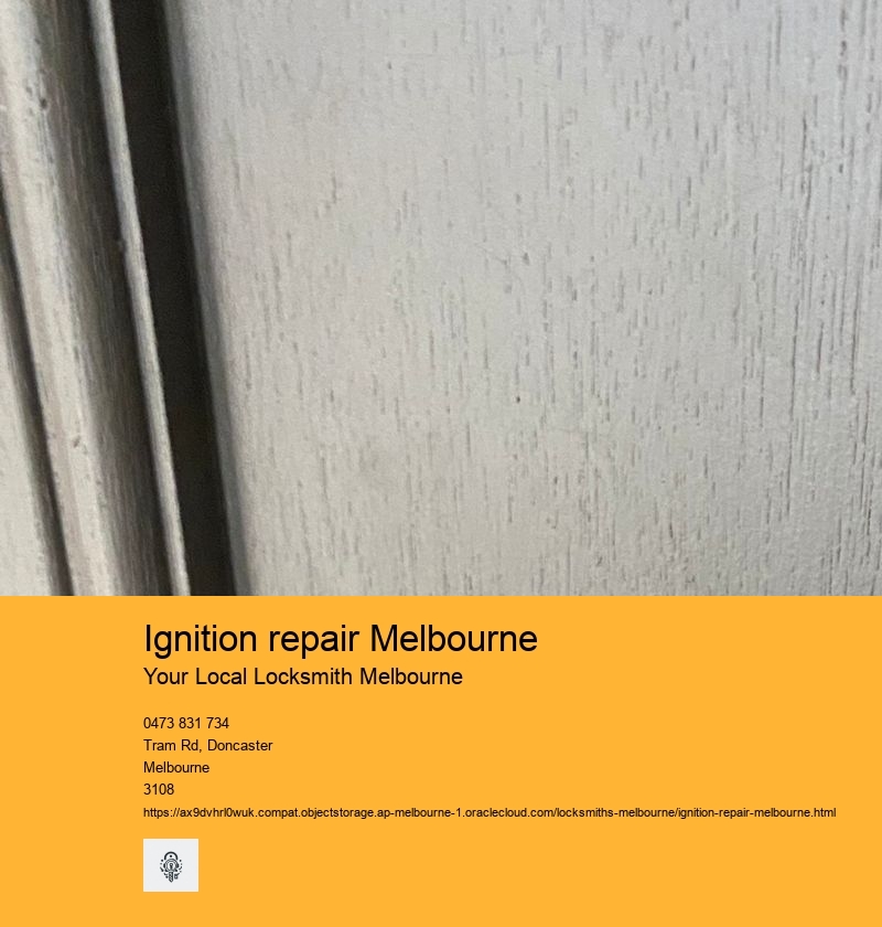 Ignition repair Melbourne
