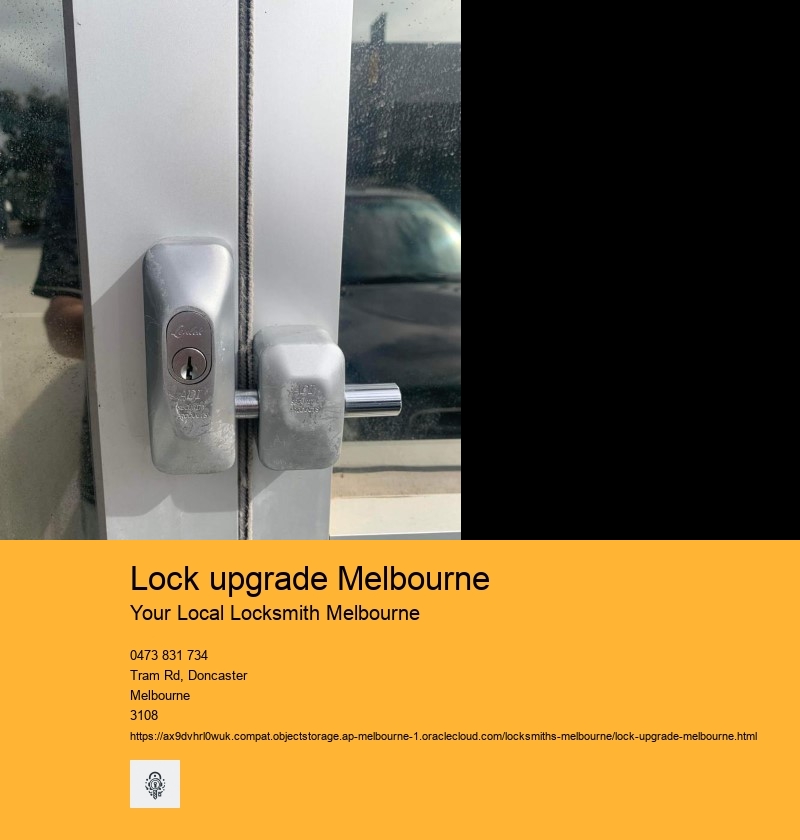 Lock upgrade Melbourne