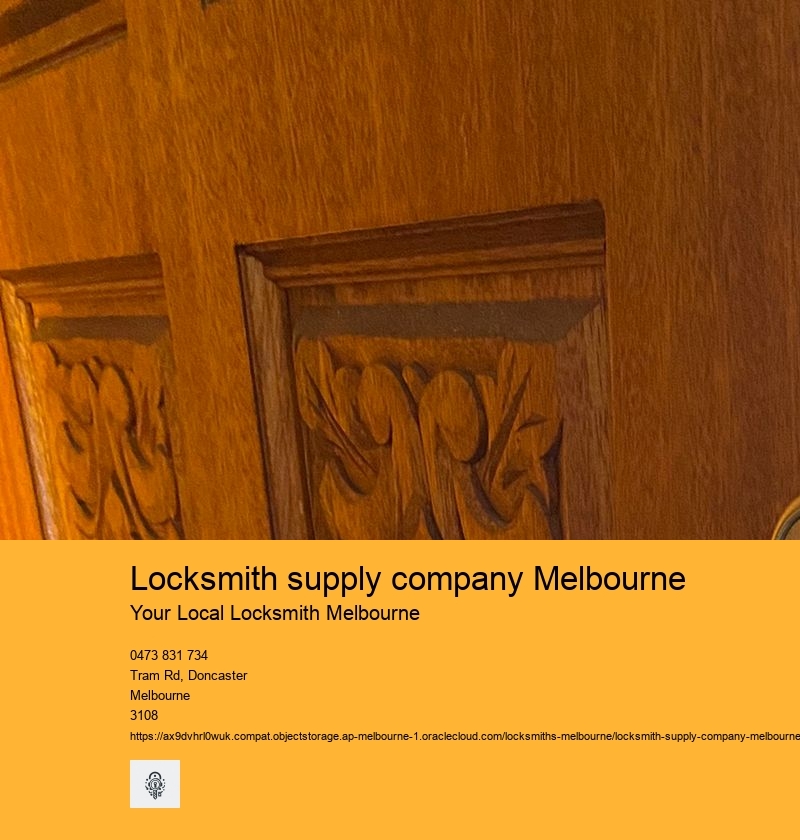 Locksmith supply company Melbourne