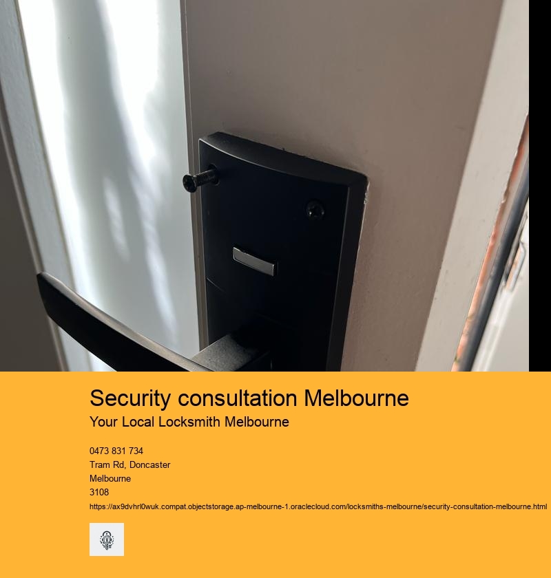 Security consultation Melbourne