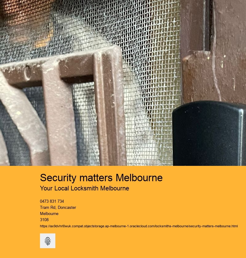 Security matters Melbourne