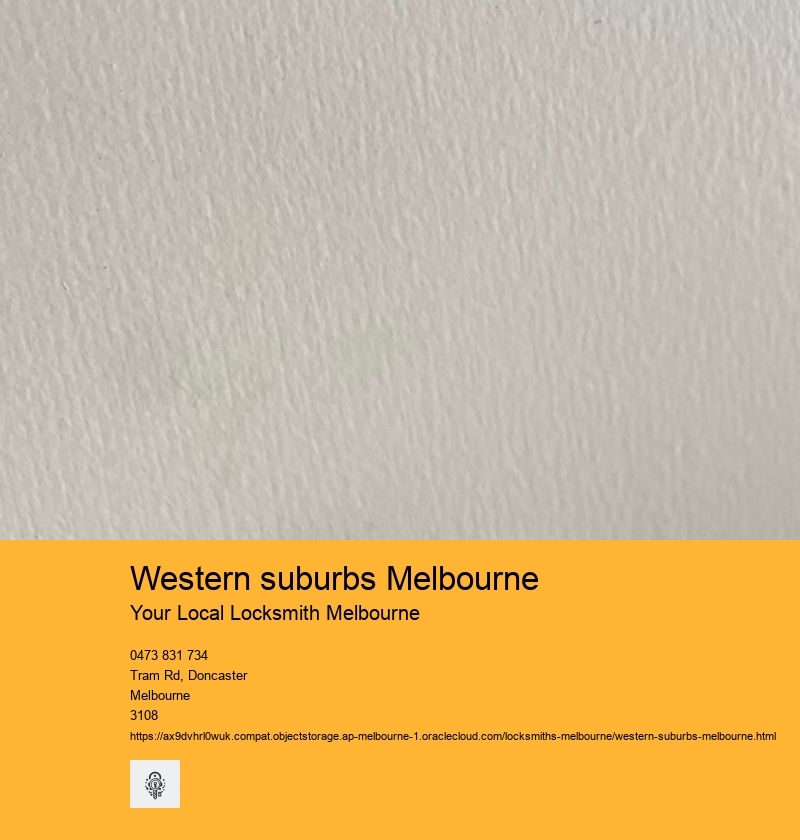 Western suburbs Melbourne