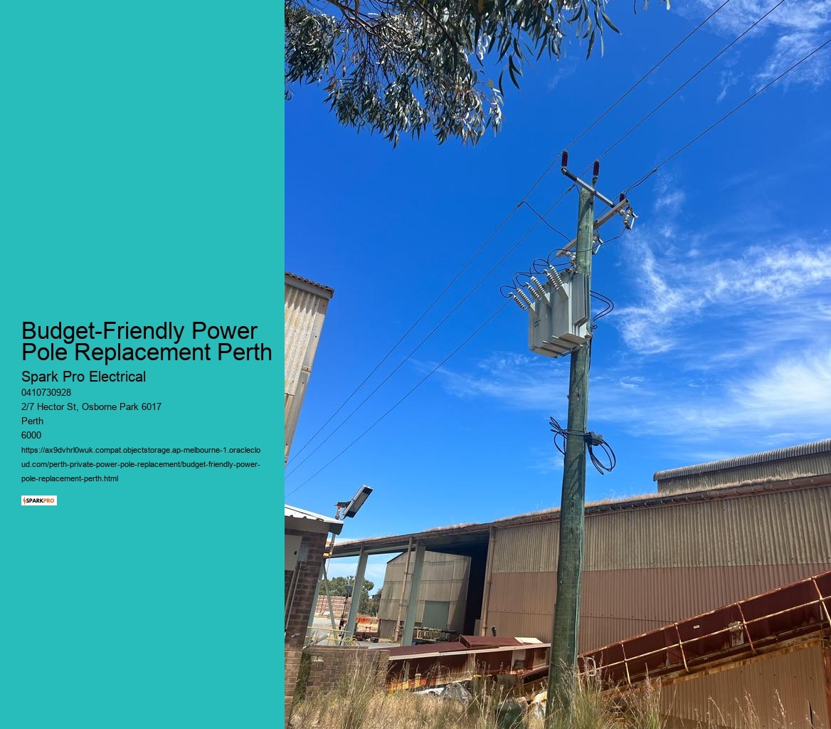 High-Quality Power Pole Replacement in Perth