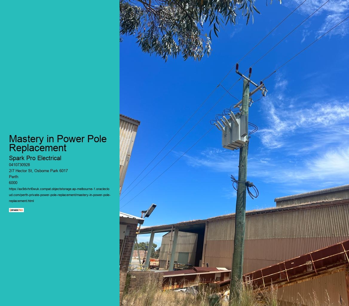 Specialised Private Power Pole Services in Perth