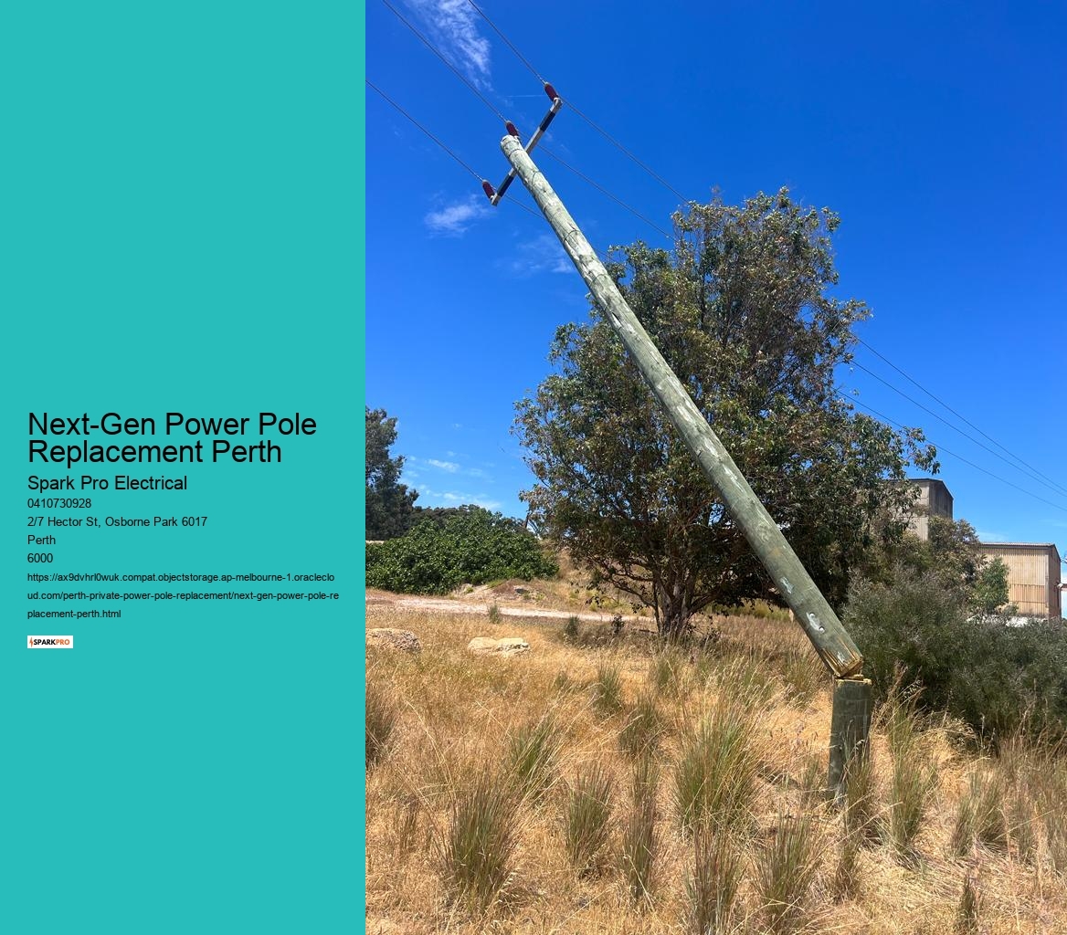 Next-Gen Power Pole Replacement Perth