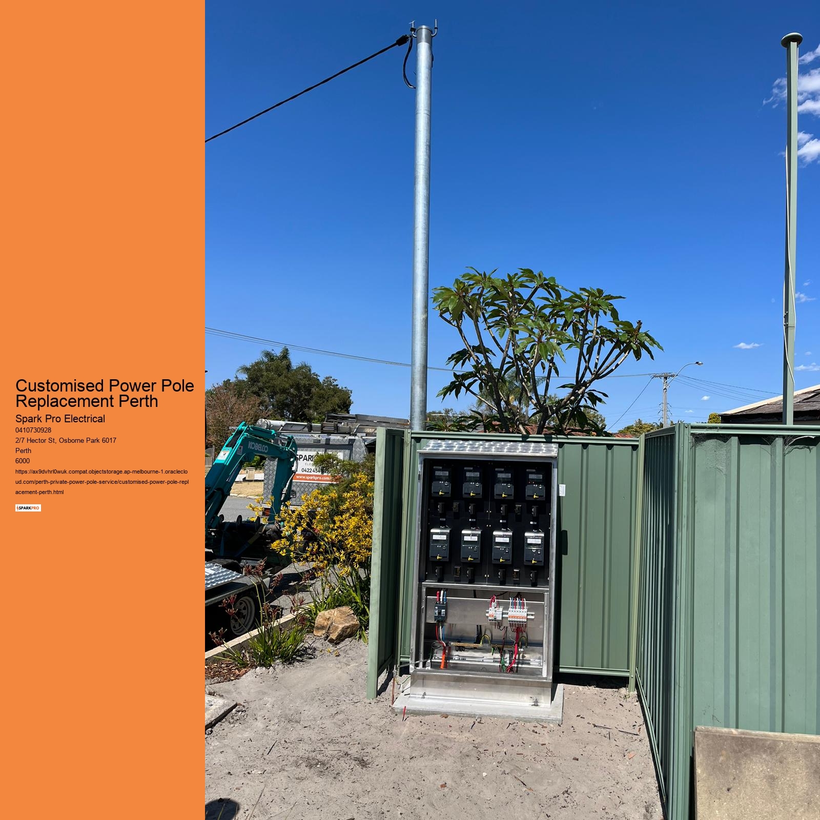 High-Quality Power Pole Replacement in Perth