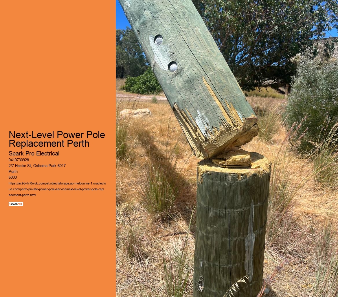 Power Pole Installation Excellence in Perth