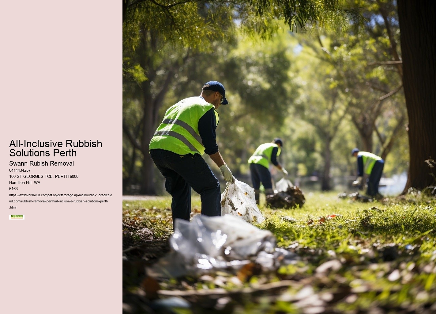 Local Rubbish Removal Perth