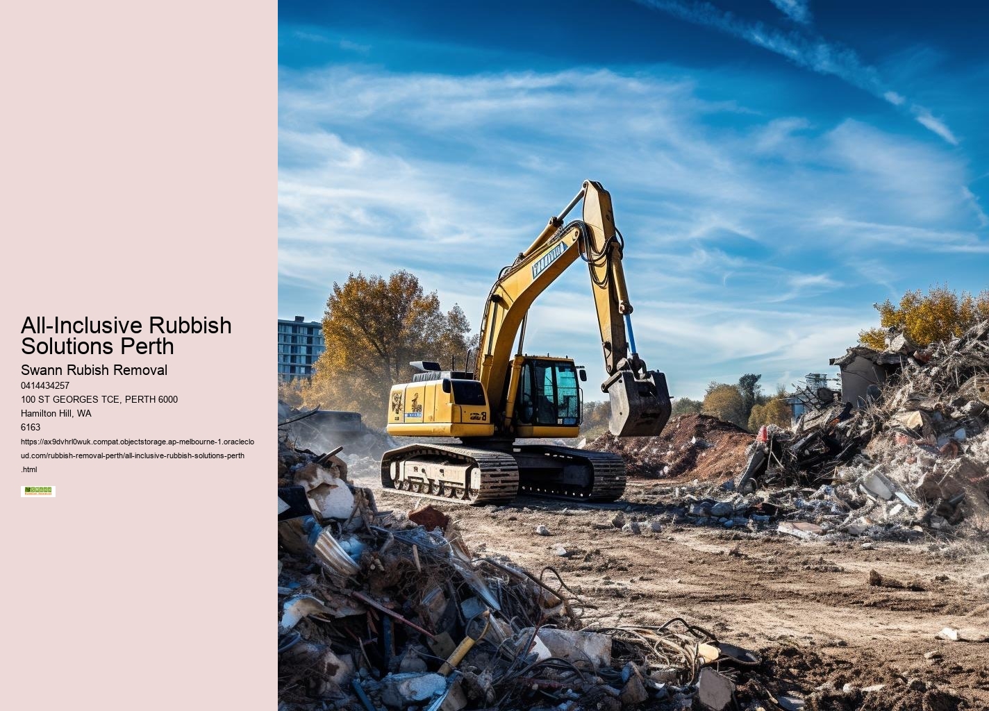 Professional Debris Clearance Perth