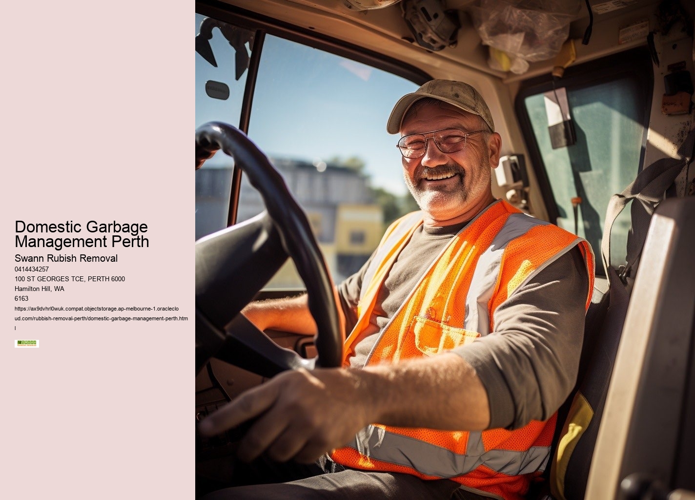 Sustainable Waste Services Perth