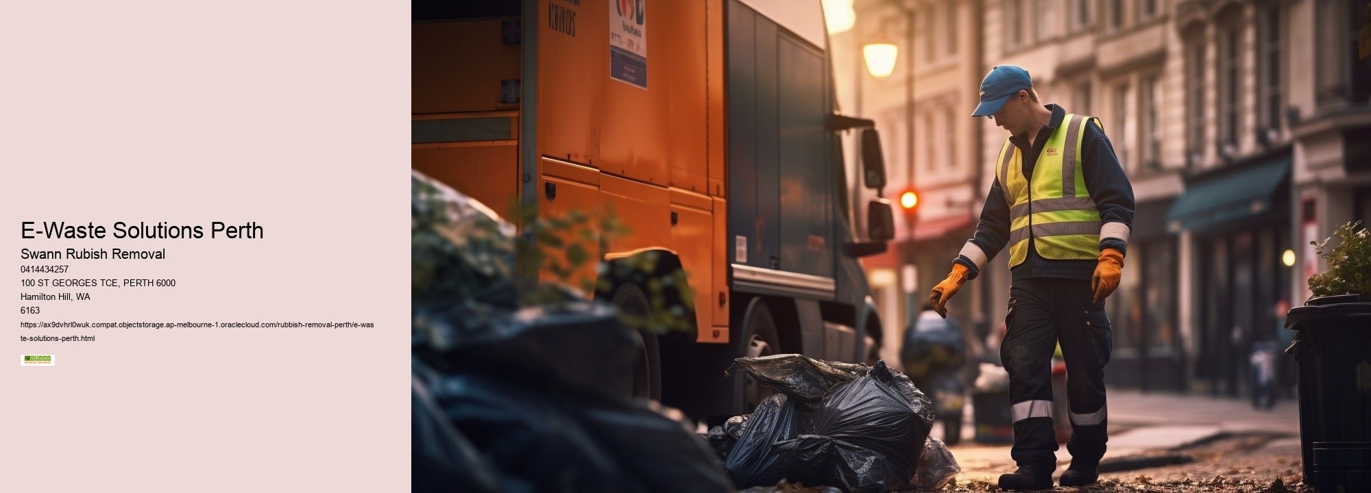 Eco-Friendly Rubbish Removal Perth