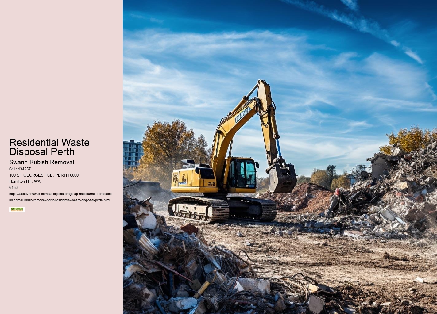 Quality Rubbish Removal Perth